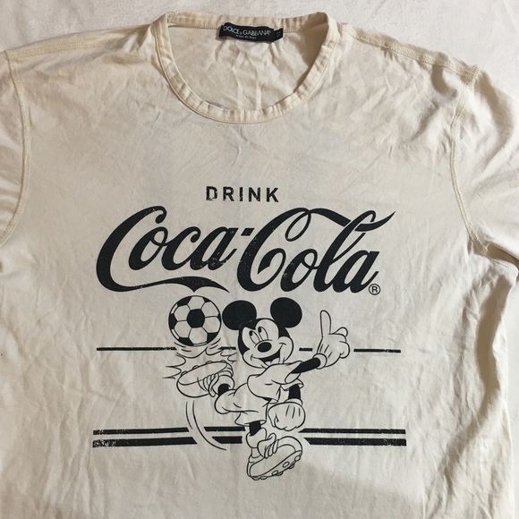 Mens Dolce Gabbana Mickey And Cola 